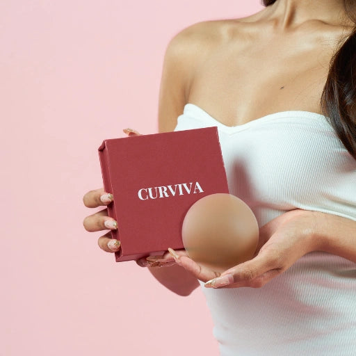 Pezoneras de Silicona con Adhesivo (menos en el pezón), Lavables y Reusables